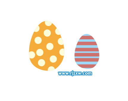 用CDR繪制彩蛋簡筆畫的方法