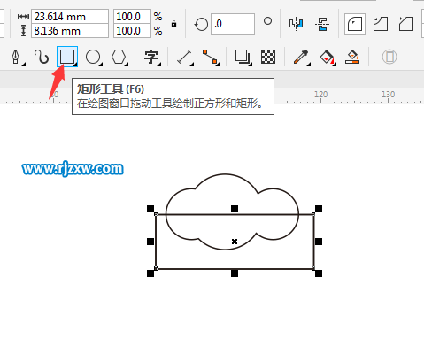 CDR制作小草簡筆畫的方法