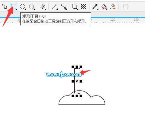 CDR制作小草簡筆畫的方法