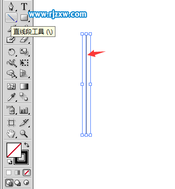 AI里面直線怎樣改顏色