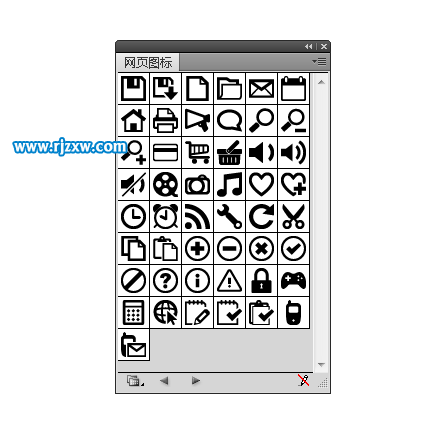 ai網頁圖標符號面板哪里怎么打開