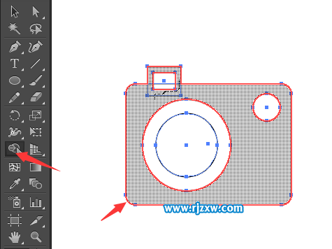 簡筆畫相機怎么用AI畫出來