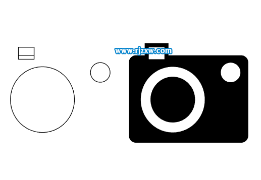 簡筆畫相機怎么用AI畫出來