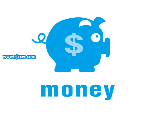 CDRX8設計存錢罐豬的標志