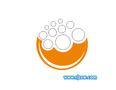 CDRX8制作以圓形為主題的MONEY標志