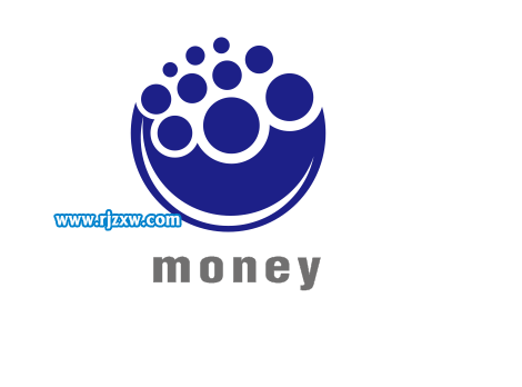 CDRX8制作以圓形為主題的MONEY標志