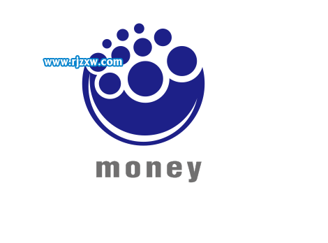 CDRX8制作以圓形為主題的MONEY標志