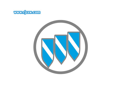 CDRX8設計別克標志圖文教程