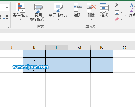 EXCEL2016刪除行的方法