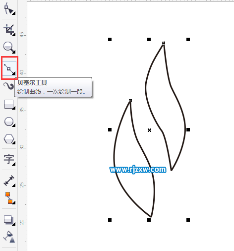 CDR繪制一個環保主題的房子圖標