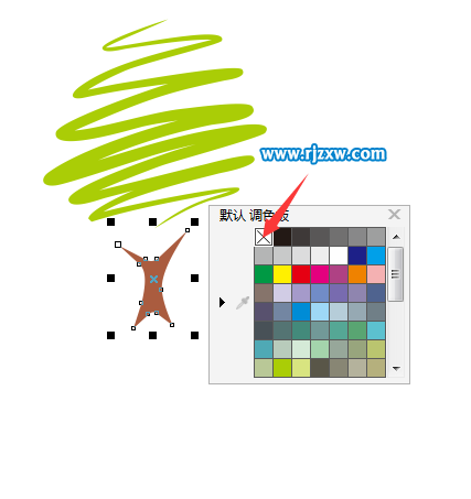用CDRX7設(shè)計(jì)創(chuàng)意的小樹(shù)圖形