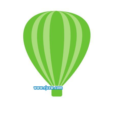 CDR繪制汽球實例教程