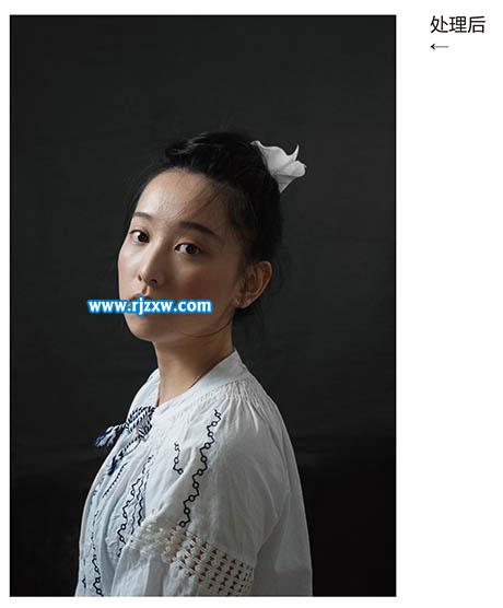 PS給偏暗人像調亮人物光影