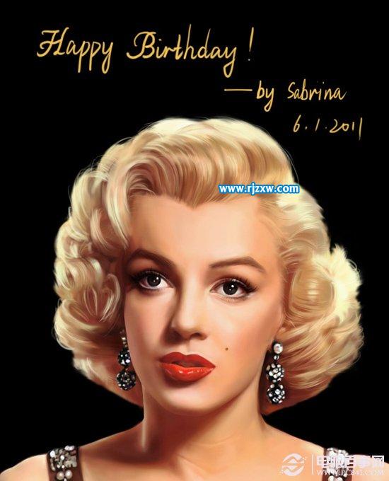 PS如何快速把美女的臉換了