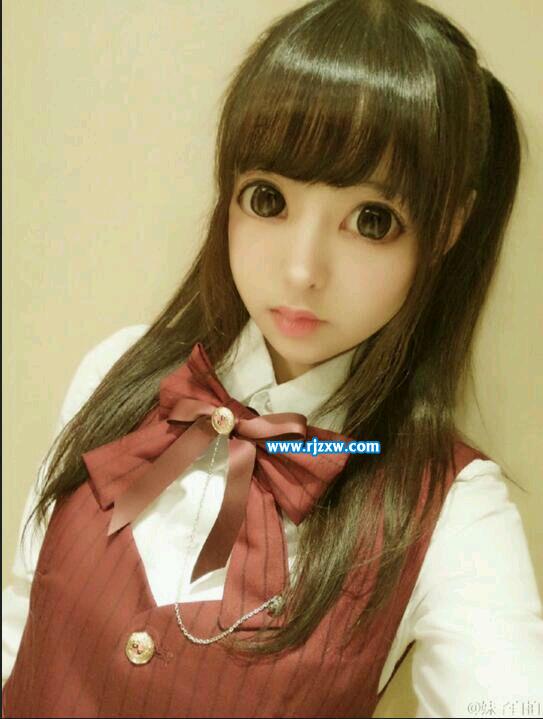 PS把人像照轉(zhuǎn)為日系大眼娃娃妝