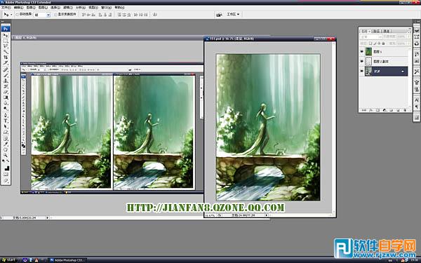 PS手繪 森林魔法師