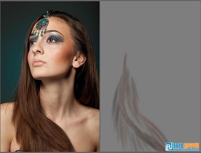 ps圖片怎么處理頭發(fā)