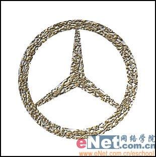 ps制作奔馳標志