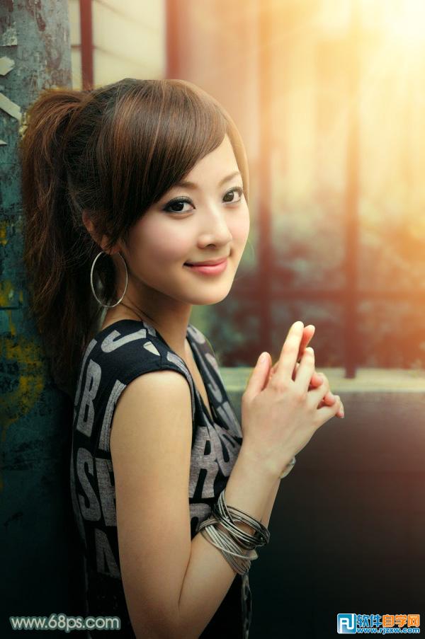 photoshop暖色調 圖片