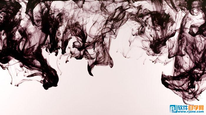 ps怎么做煙霧效果的黑色裙子