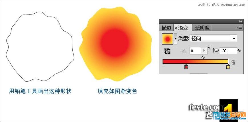 ai怎么畫一束花