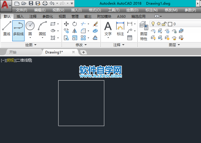 cad矩形套矩形怎么畫