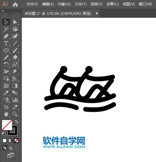 ai制作賽艇標識的方法與步驟
