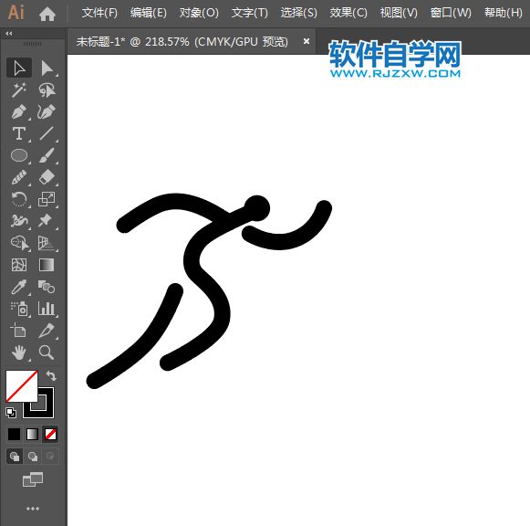 ai制作田徑標識的方法與步驟