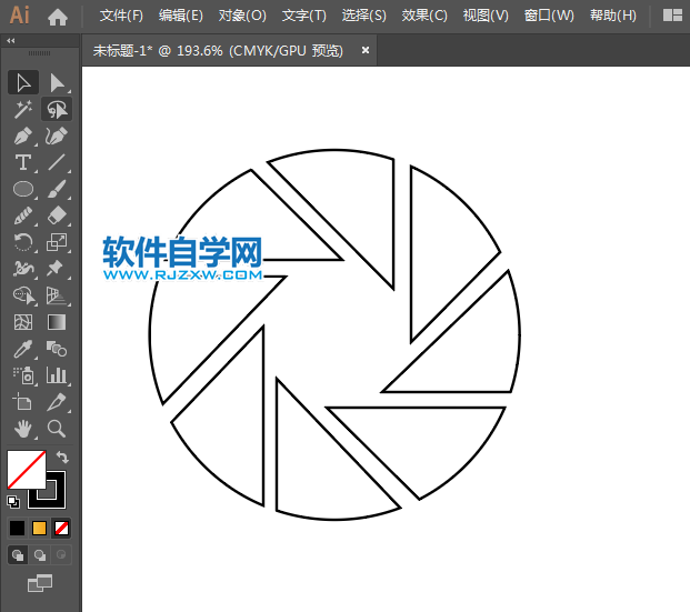 ai如何畫朋友圖圖標(biāo)