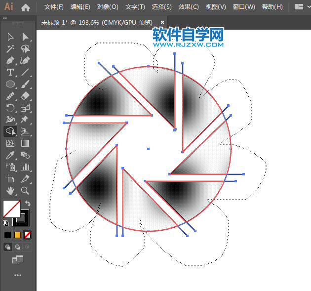 ai如何畫朋友圖圖標(biāo)
