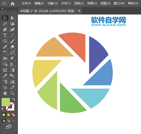 ai如何畫朋友圖圖標(biāo)