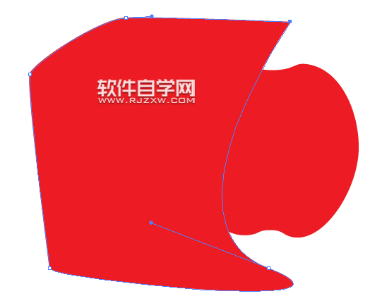 AI怎么繪制紅蘋果圖案