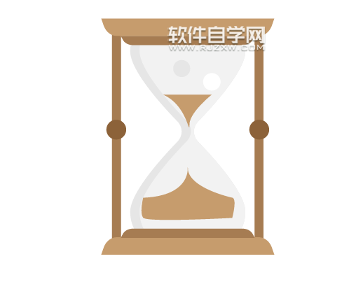 ai怎么繪制沙漏圖案