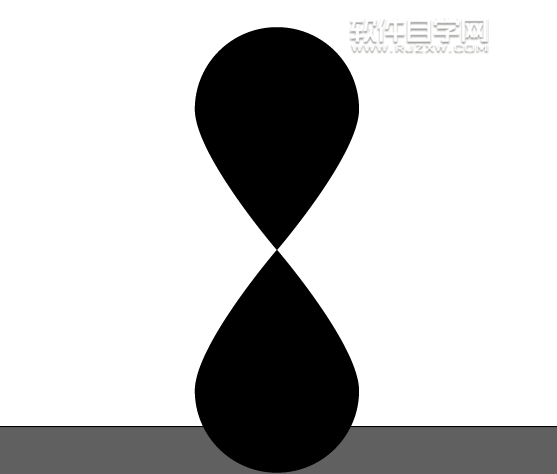 ai怎么繪制沙漏圖案