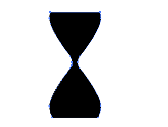 ai怎么繪制沙漏圖案