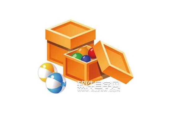 ai怎么繪制琉璃球盒裝效果