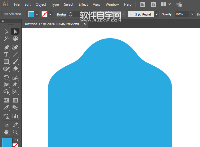 ai嬰兒床簡單畫法
