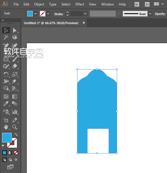 ai嬰兒床簡單畫法