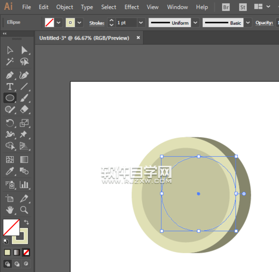 ai怎么畫歐元標識？