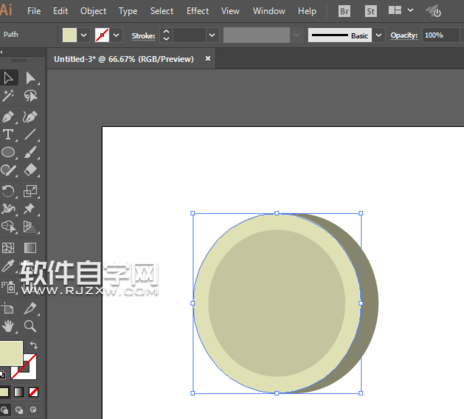 ai怎么畫歐元標識？