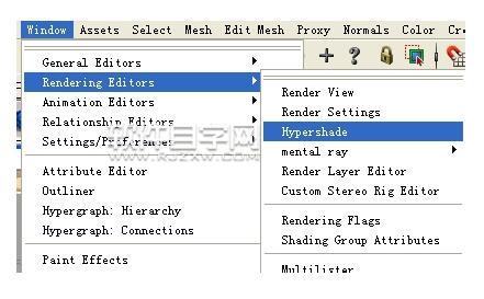 maya怎么給模型貼圖