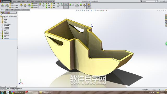 SOLIDWORKS五分鐘建一個殼體模