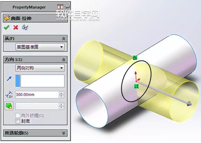 SolidWorks四通法蘭怎么畫