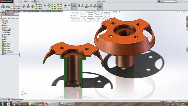SolidWorks畫(huà)一個(gè)零件的介紹
