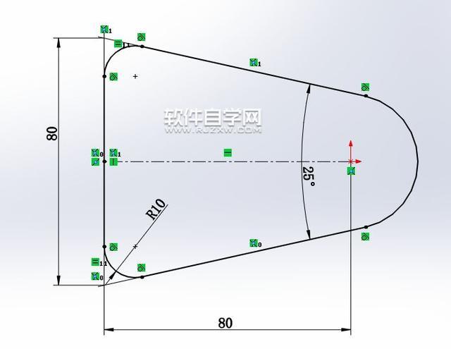 SolidWorks上下彎曲的建模方法