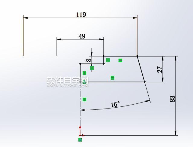 SolidWorks畫(huà)一個(gè)零件的介紹