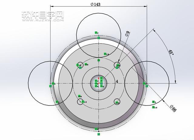 SolidWorks零件實體旋轉練習的介紹