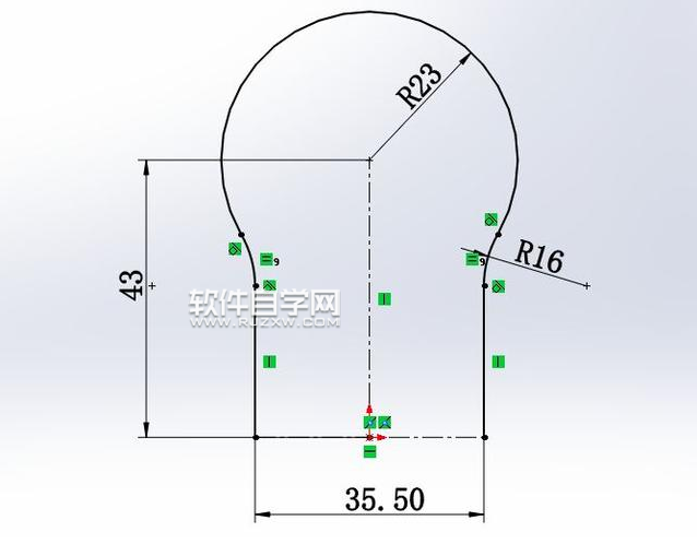 SolidWorks弓形卸扣的創建方法