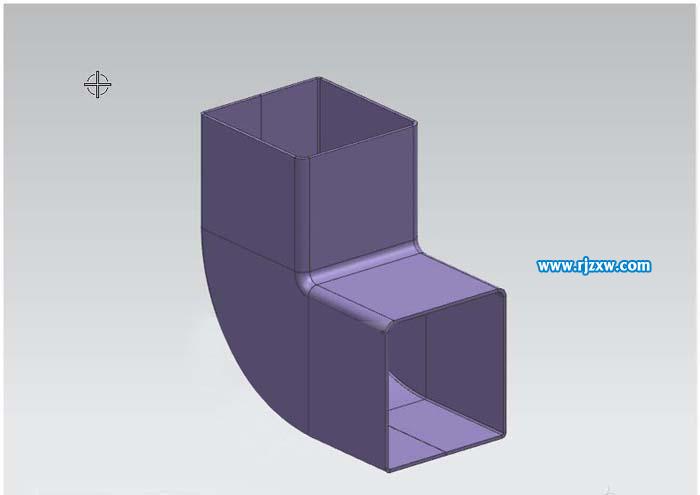 UG12.0怎么設(shè)計(jì)方形彎管鈑金零件
