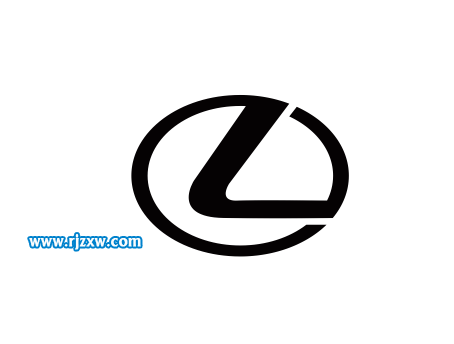 CDRX8設計LEXUS雷克薩斯的標志教程